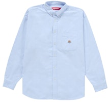Supreme Loose Fit Flannel Oxford Shirt Light Blue Supreme Loose Fit Flannel Oxford Shirt Light Blue