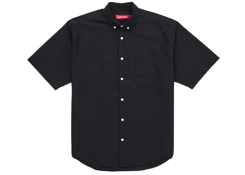 Supreme Loose Fit Oxford S/S Shirt (FW26) Black