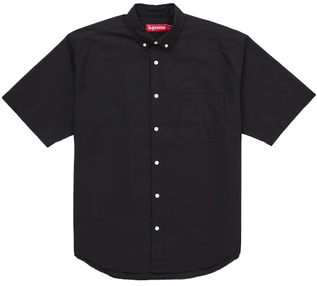 supreme-loose-fit-oxford-s-s-shirt-fw-26-black