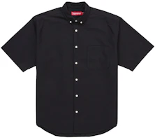 Supreme Loose Fit Oxford S/S Shirt (FW26) Black Supreme Loose Fit Oxford S/S Shirt (FW26) Black