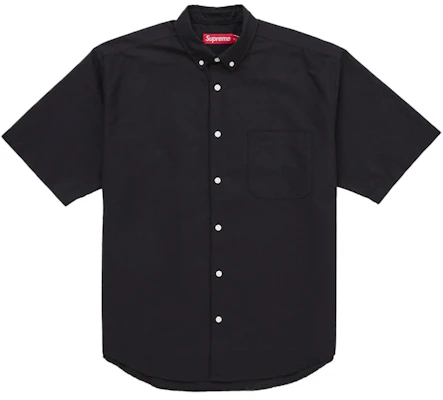 Supreme 宽松版牛津短袖衬衫 (FW26) 黑色 Buy Supreme 宽松版牛津短袖衬衫 (FW26) 黑色