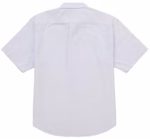 Order Supreme 寬鬆版牛津短袖襯衫 (FW26) 條紋