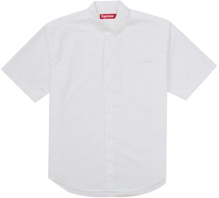 Supreme 宽松版牛津短袖衬衫 (FW26) 白色 Buy Supreme 宽松版牛津短袖衬衫 (FW26) 白色