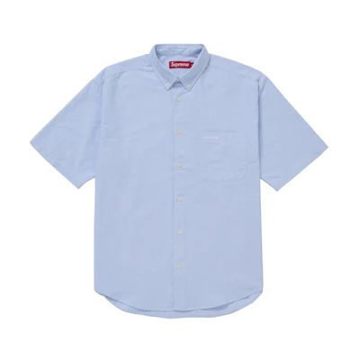 Supreme Loose Fit Oxford S/S Shirt Light Blue