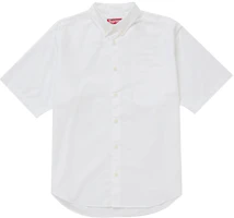 Supreme Loose Fit Oxford S/S Shirt White Supreme Loose Fit Oxford S/S Shirt White