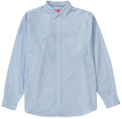 Supreme 寬鬆款牛津襯衫 淺藍色 Buy Supreme 寬鬆款牛津襯衫 淺藍色