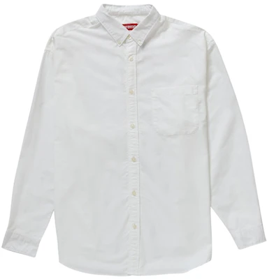 Supreme Loose Fit Oxford Shirt White Buy Supreme Loose Fit Oxford Shirt White