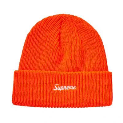 Supreme Loose Gauge Beanie (FW20) Bright Orange