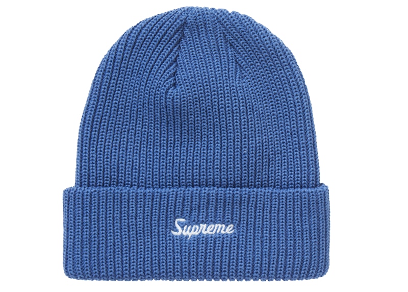 Supreme Loose Gauge Beanie (FW20) Light Indigo