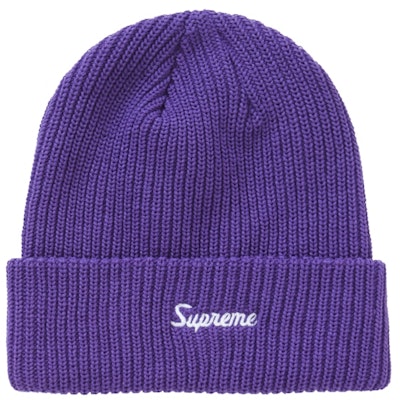 Supreme Loose Gauge Beanie (FW20) Ungu Buy Supreme Loose Gauge Beanie (FW20) Ungu