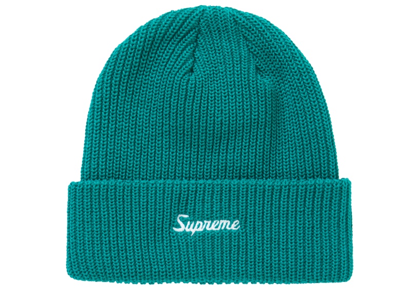 Supreme Loose Gauge Beanie (FW20) Teal