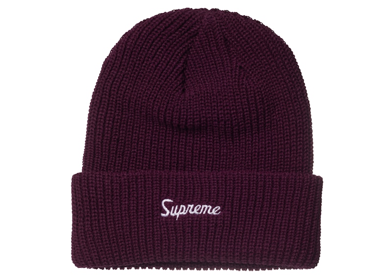 Buy シュプリーム ルーズゲージ ビーニー (FW21) エッグプラント
