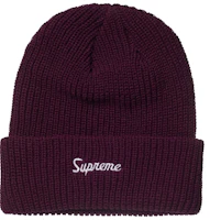 Supreme Loose Gauge Beanie (FW21) Eggplant Supreme Loose Gauge Beanie (FW21) Eggplant