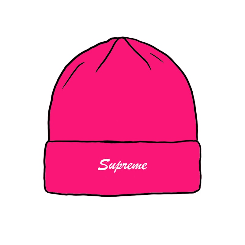 Pink Supreme Beanie Supreme Beanie Loose Gauge SS21 (Neon Pink)