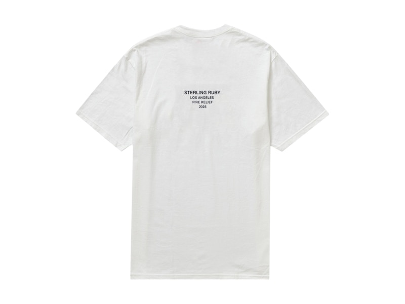 Supreme Los Angeles Fire Relief BOGO Tee White 圖 2