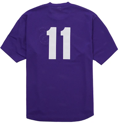 Supreme Los Angeles Shop S Logo Baseball Henley Purple Order Supreme Los Angeles Shop S Logo Baseball Henley Purple