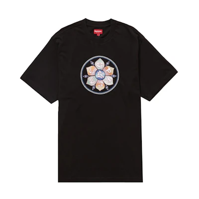 Supreme Lotus S/S Top Black