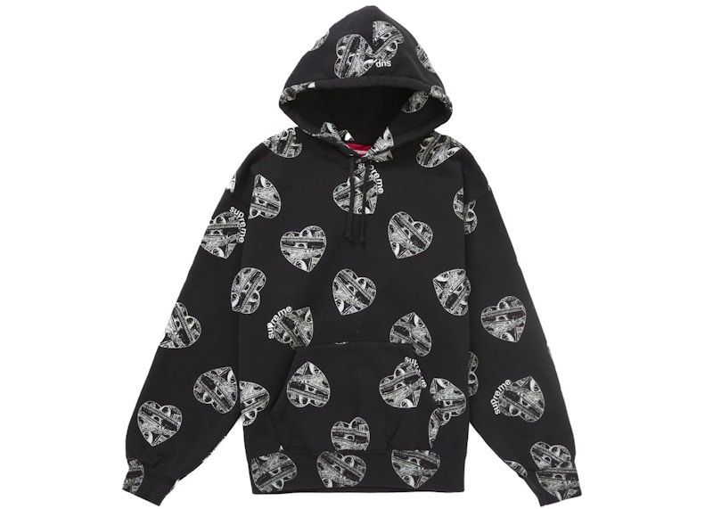Buy Supreme Love Cash Hoodie Hitam
