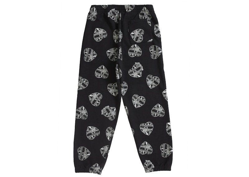 Supreme Love Cash Sweatpant Black 圖 2