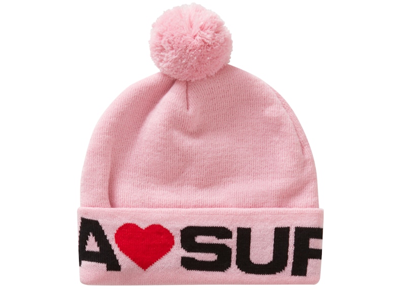 Supreme Love Supreme Beanie Light Pink