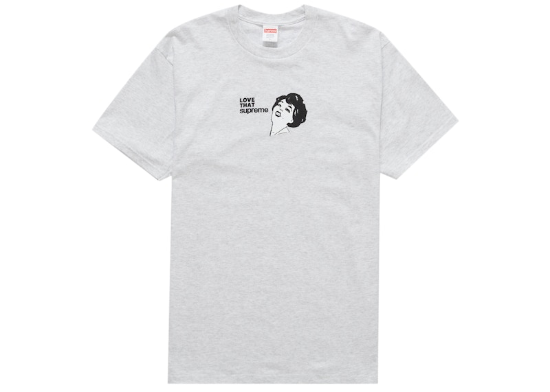Buy Supreme Camiseta Love That Gris Ceniza