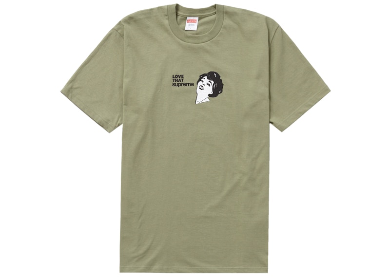 Supreme Love That Tee Light Olive