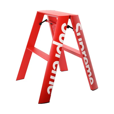 Supreme Lucano Step Ladder Red