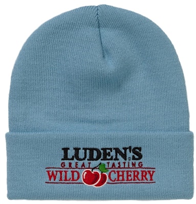 Supreme Luden's Beanie Biru Muda Buy Supreme Luden's Beanie Biru Muda