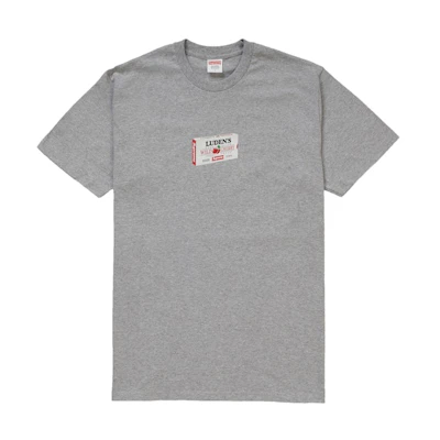 Supreme Luden's Tee Heather Grey
