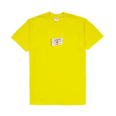 Supreme Luden's Tee Yellow
