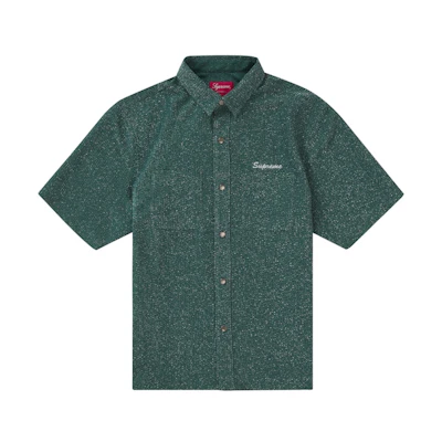 Supreme Lurex S/S Shirt Green
