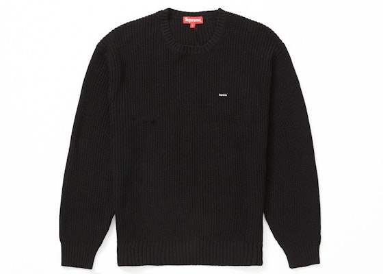 Supreme Mélange Rib Knit Sweater Black Buy Supreme Mélange Rib Knit Sweater Black