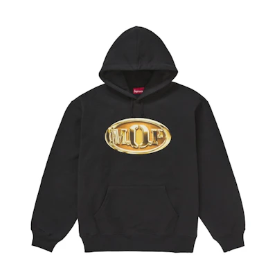 Supreme M.O.P. Hooded Sweatshirt Black
