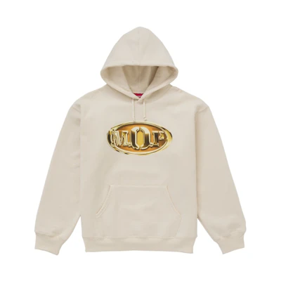 Supreme M.O.P. Hooded Sweatshirt Natural