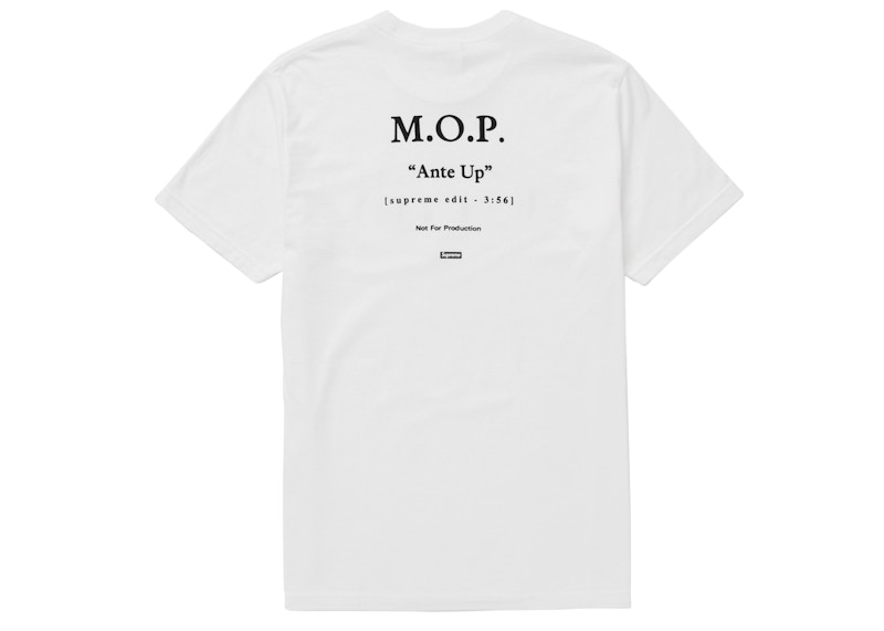 Order Supreme M.O.P. 白色短袖T恤