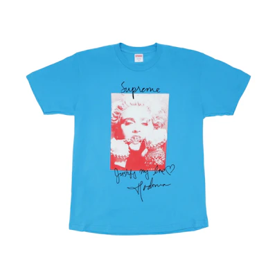 Supreme Madonna Tee Bright Blue