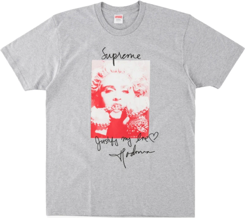 supreme-madonna-tee-heather-grey