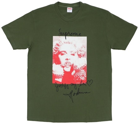 Supreme Madonna Tee Olive Buy Supreme Madonna Tee Olive