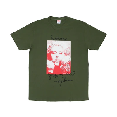Supreme Madonna Tee Olive