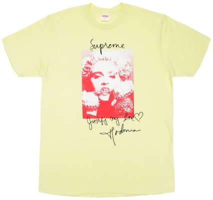 슈프림 마돈나 티셔츠 (페일 옐로우)
Buy 슈프림 마돈나 티셔츠 (페일 옐로우)
