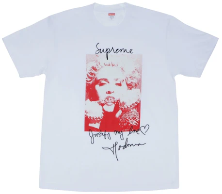 Supreme Camiseta Madonna Blanca Buy Supreme Camiseta Madonna Blanca