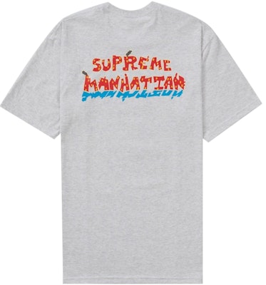 シュプリーム マンハッタンTシャツ (アッシュグレー)
Order シュプリーム マンハッタンTシャツ (アッシュグレー)