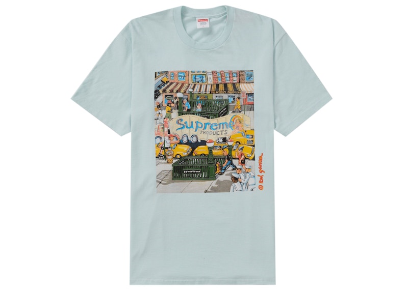 Buy Supreme マンハッタンT (ペールブルー)
