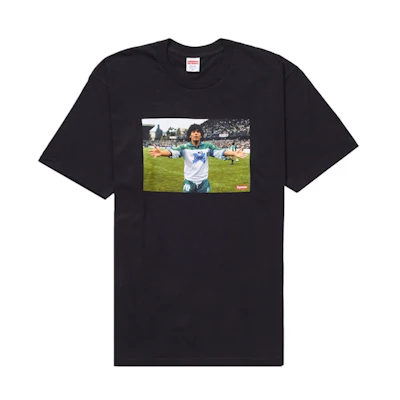 Supreme Maradona Tee Black