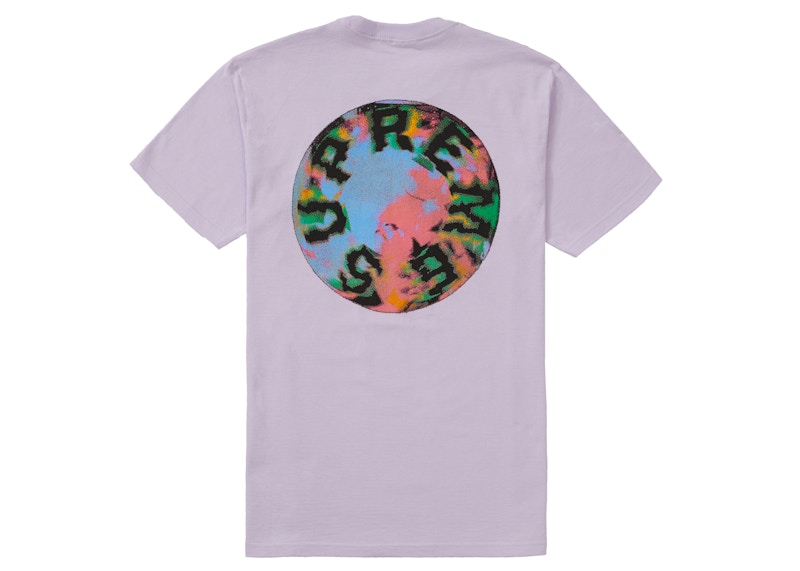 Buy Supreme 大理石紫色短袖T恤