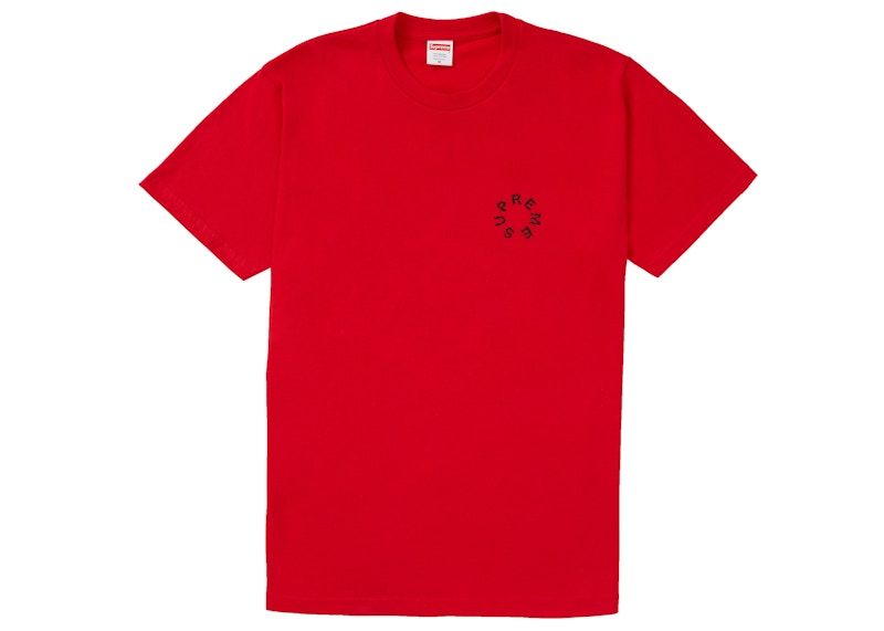 Supreme Marble Tee Red 圖 2