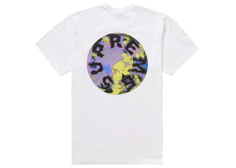 Buy Supreme Camiseta Mármol Blanca
