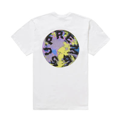 Supreme Marble Tee White