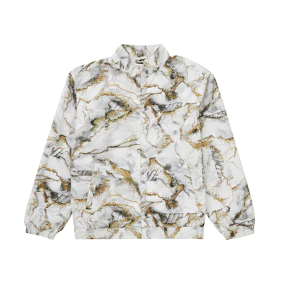 Supreme Marble Track Jacket White