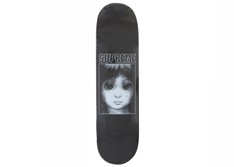 Supreme Margaret Keane Tear Drop Skateboard Deck Black